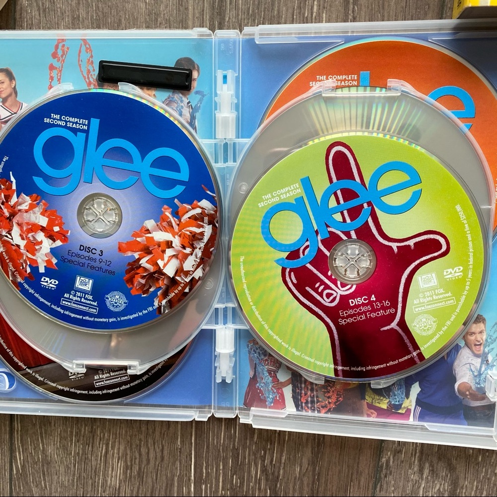 Glee - Seasons 1 & 2 complete set - 13 discs